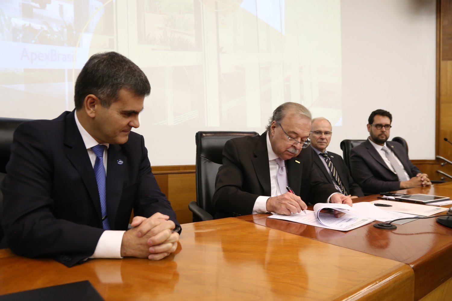 Inauguração novo escritório da Apex-Brasil